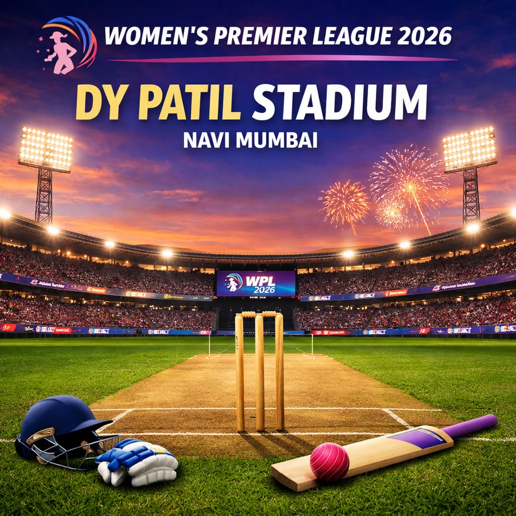 DY Patil Stadium pitch report WPL 2026
